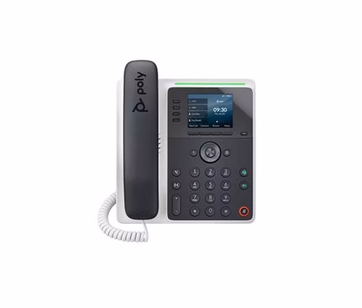 Poly Edge E220 IP Phone and PoE-enabled