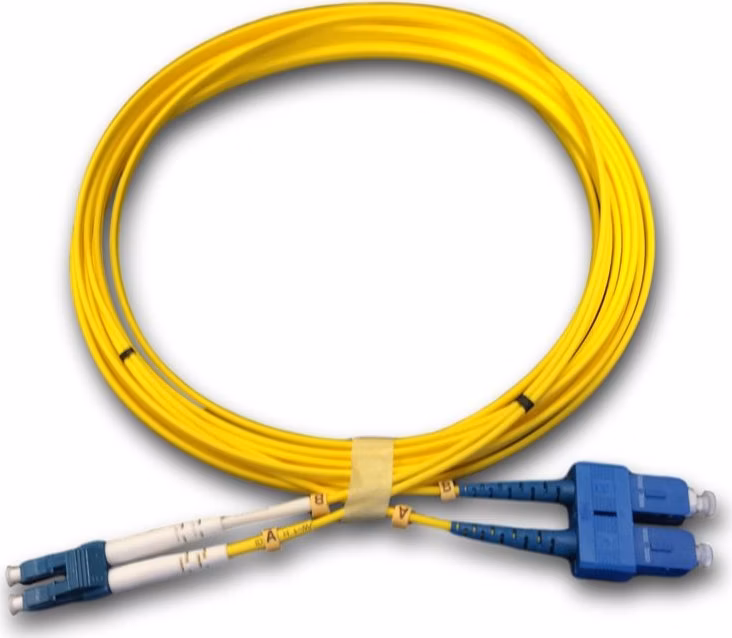 DATACOM optický patchcord LC-SC 09/125 SM   3m duplex