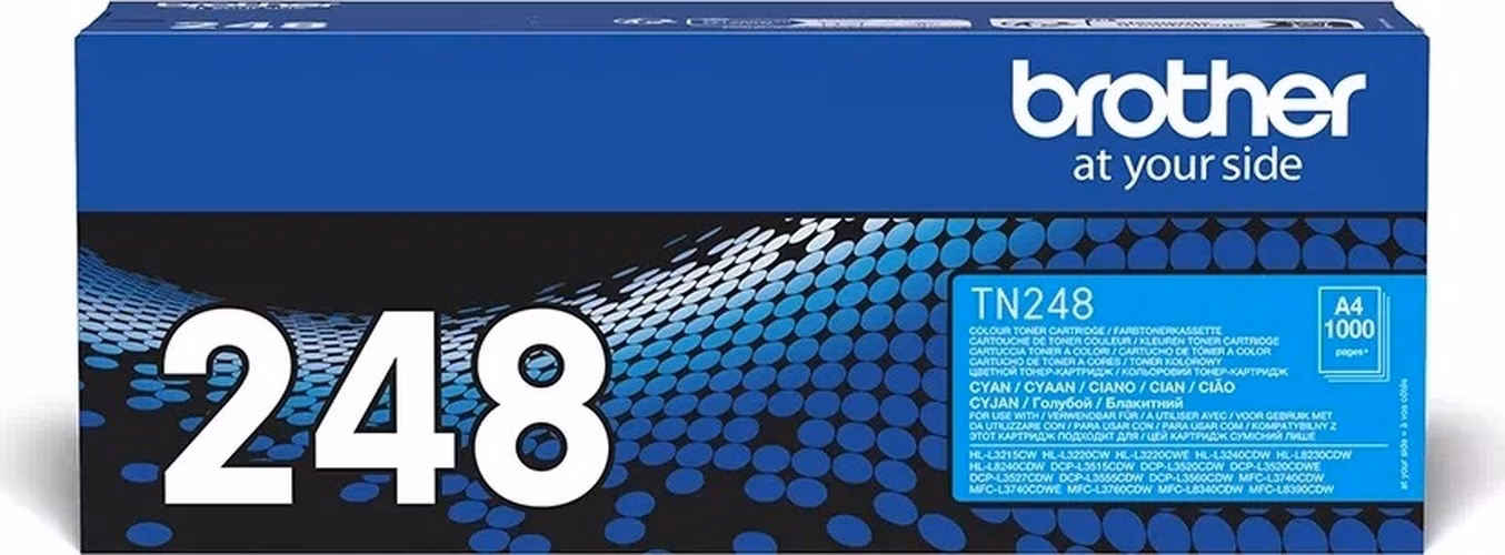 BROTHER toner TN248C cyan 1000str./ DCP-L3520CDW, DCP-L3560CDW, HL-L3220CW, O