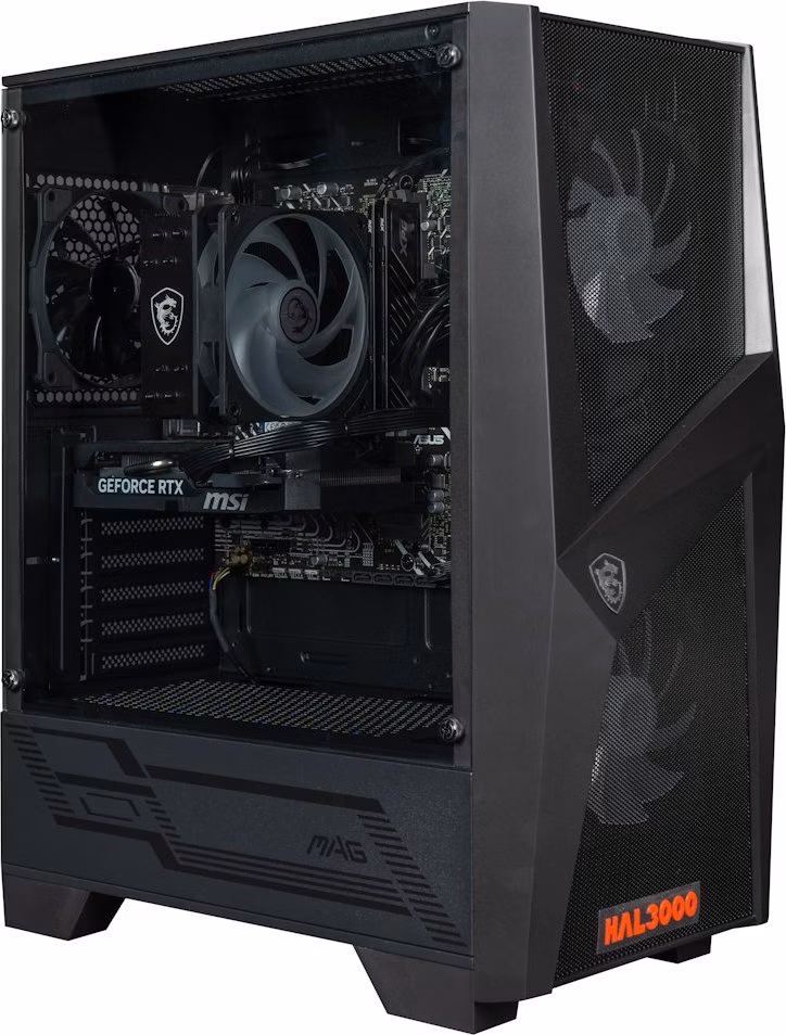 HAL3000 MEGA Gamer Pro / Intel i5-14400F/ 16GB DDR4/ RTX 5050/ 1TB PCIe4 SSD/ W11