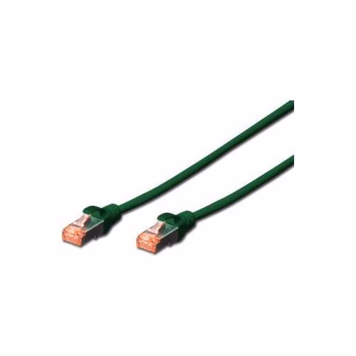 Digitus Patch Cable,S-FTP, CAT 6, AWG 27/7, LSOH, Měď, zelený 2m