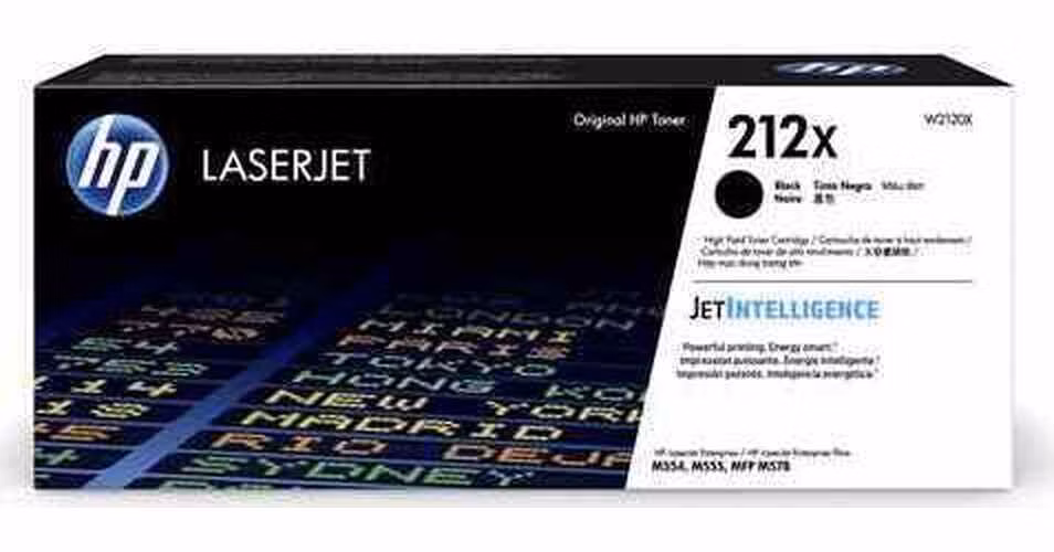 Čierna originálna tonerová kazeta s vysokou výťažnosťou HP 212X LaserJet (13 000 strán)