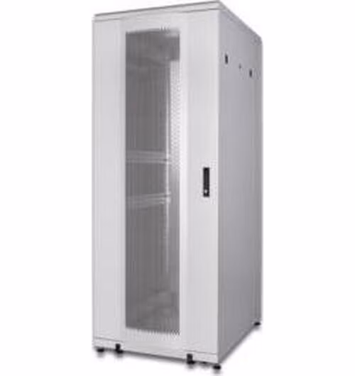 DIGITUS Serverový stojan 42U, Unique Series, dveře z perforované oceli 2050x800x1000 mm, barva šedá (RAL 7035)