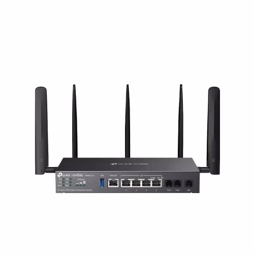 TP-Link Omada DR3650v-4G 4G+ Cat6 AX3000 Gigabit Desktop DSL Gateway