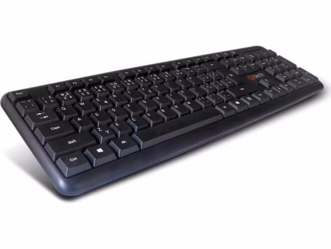 C-TECH Klávesnice CZ/SK KB-102 PS2 slim black