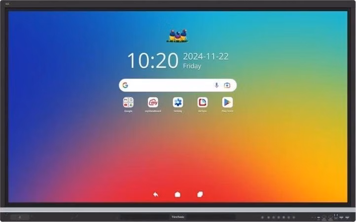 Viewsonic IFP7551 75" 4K 3840x2160/TFT/450cd/6,5ms/5xHDMI/VGA/DP/RS232/OPS/5xUSB/3xUSB-C/2xRJ45/Repso/VESA/Android 14