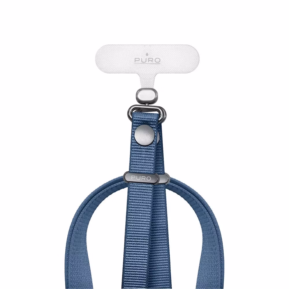 Puro Move Lace Crossbody Strap Dual Attachment System - Crown Blue