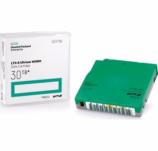 HPE LTO-8 Ultrium 30 TB WORM Data Cartridge