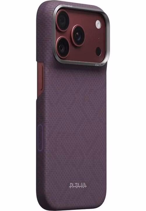 Pitaka kryt Edge Case PTK Weaving pre iPhone 18 Pro Max - Charoite Purple