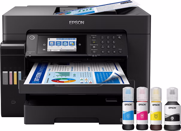 Atramentová tlačiareň EPSON EcoTank L15160, A3+, 32 str./min, 1200x4800 dpi, USB, Wi-Fi, 3 roky záruka po registrácii., Obchod v 4000 Kč