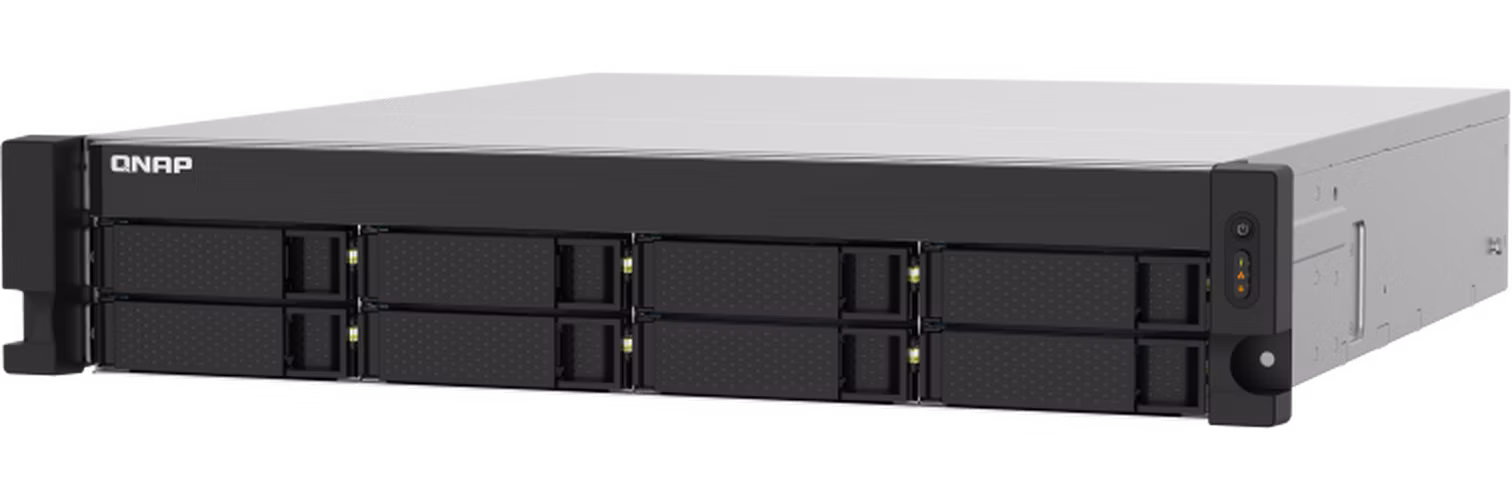 QNAP TS-832PXU-4G (1,7GHz / 4GB RAM / 8x SATA / 2x 2,5GbE / 2x 10GbE SFP+ / 1x PCIe / 4x USB 3.2)