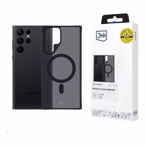 3mk ochranný kryt Smoke MagCase pro Samsung Galaxy S22 Ultra 5G