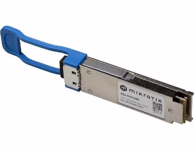 MikroTik QSFP28 optický modul XQ+31LC10D, SM, 10km, 100G