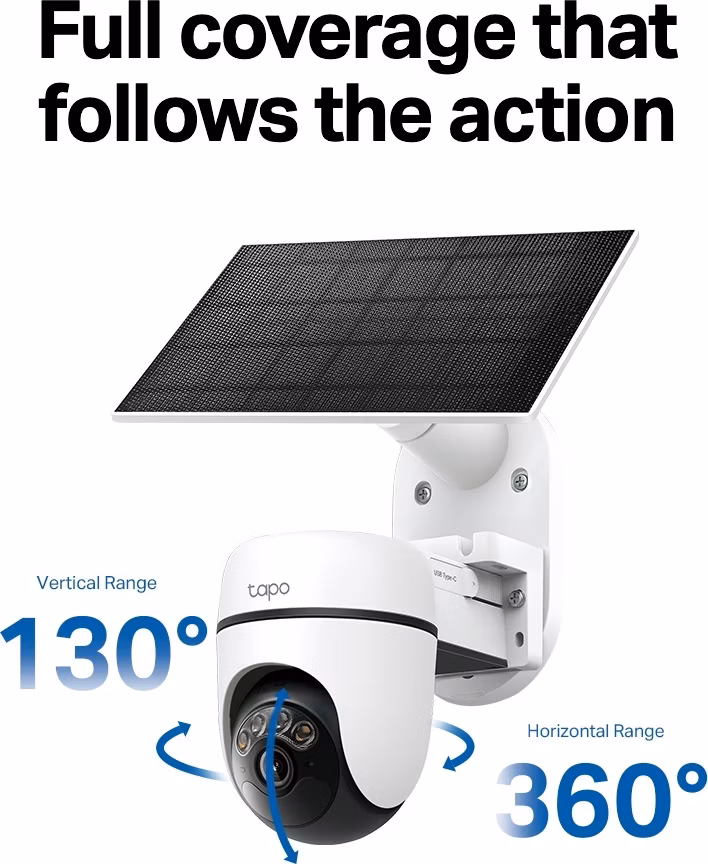 Tapo HB112 Solárna kamera 2K dual (sada 2 kamier)