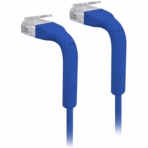 Ubiquiti U-Cable-PATCH-RJ45-BL,Eth Patch Kabel,0,1m (0,22m s konektory), Cat6, modrý