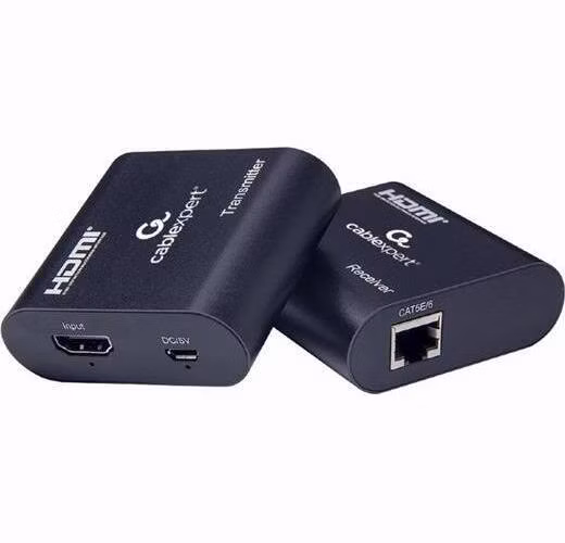 Gembird extendér HDMI, dosah do 60 m