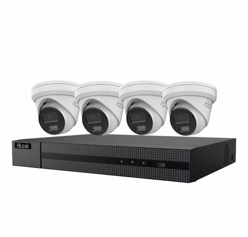 HiLook powered by Hikvision IK28P-480T/ Turret kamera KIT, 4 kamery/ rozlišení 8Mpix/ Smart Hybrid  Light