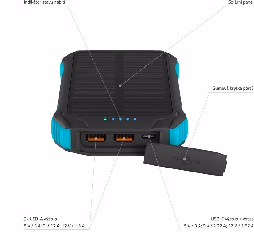 LAMAX Powerbanka Journey 12000 mAh