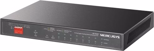 Mercusys MS110GMP 10portový gigabitový stolní switch s 8 porty PoE+