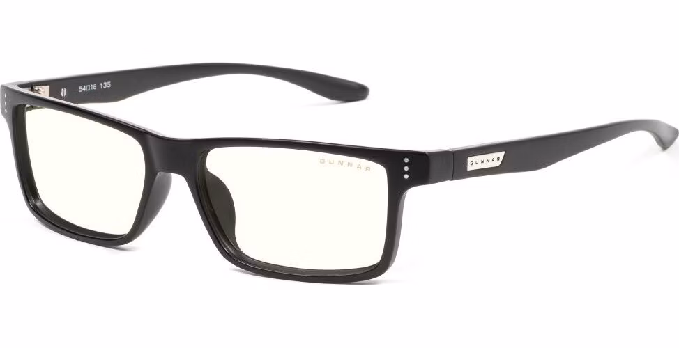 GUNNAR kancelářske/herní brýle CRUZ ONYX * čírá skla * BLF 35 * NATURAL focus