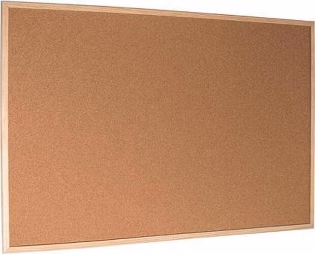 Esselte Korková tabule s dřevěným rámem 60 x 100 cm