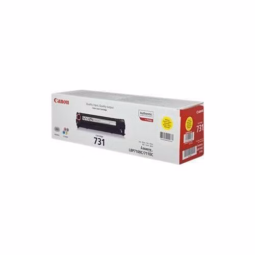 Canon originální toner CRG-731Y/ LBP-7100/ 7110/ 1500 stran/ Žlutá