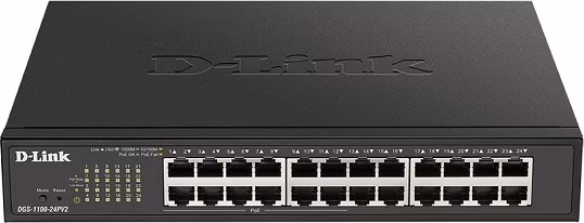 D-Link DGS-1100-24P v2 24-Port PoE Gigabit Smart Managed Switch