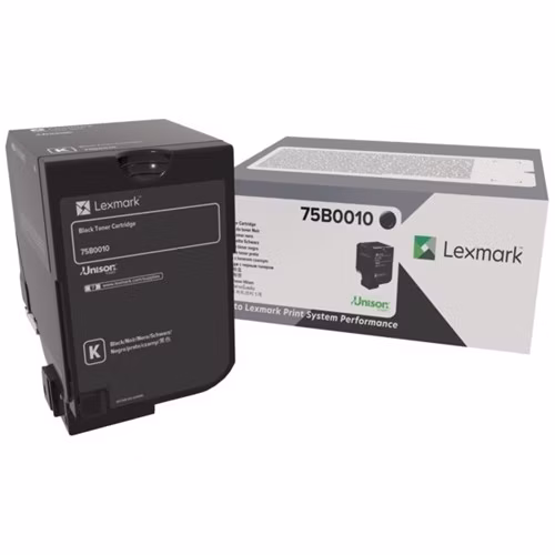 Lexmark CX/CS/ 727,728 BlackToner Cartridge 75B0010 - 13 000 str.