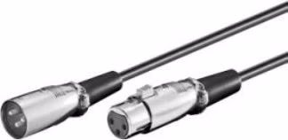 PremiumCord Kabel XLR-XLR M/F 2m