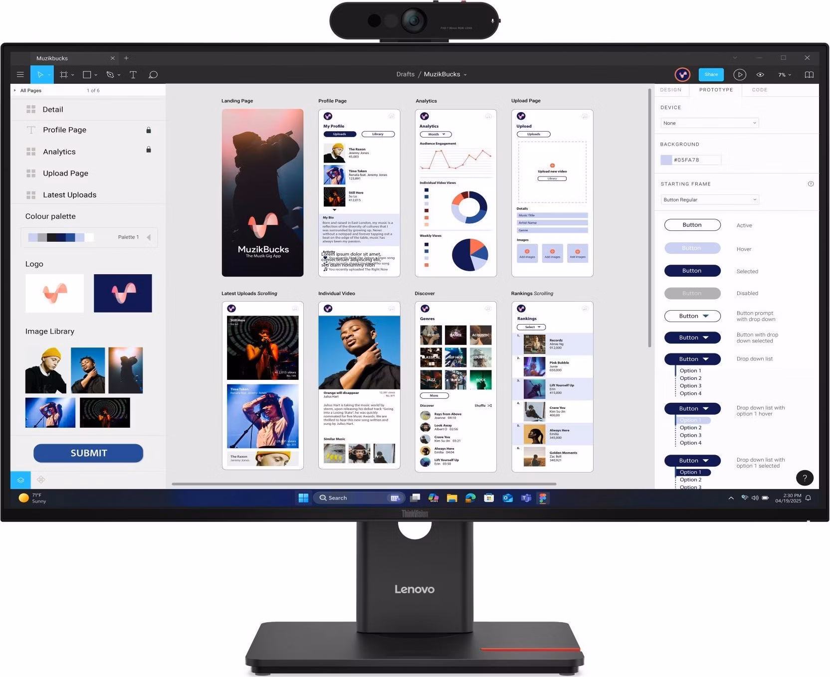 LENOVO LCD T32UD-40+MC60 - 31.5",IPS,16:9,3840x2160,60Hz,350cd/m2,1500:1,4ms(GtG),HDMI,DP,USB Hub,USB-C,RJ45,Pivot