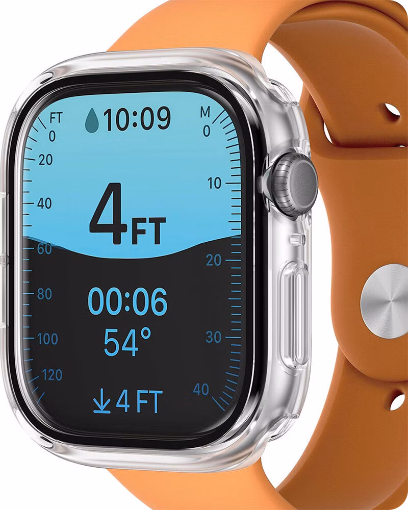 PanzerGlass ochranné sko Waterproof Full body Case pre Apple Watch 10/11 42mm - Clear