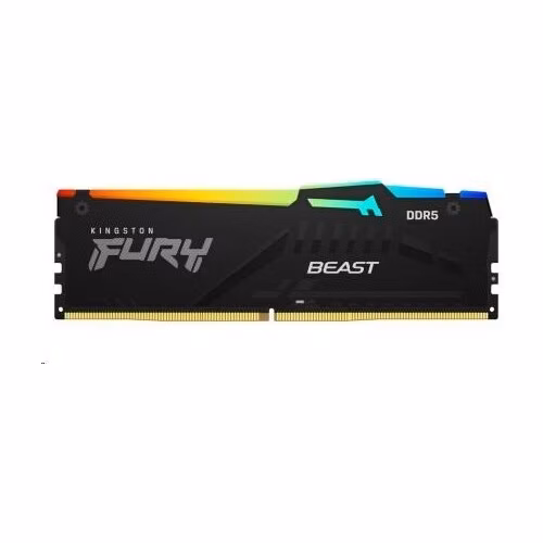 KINGSTON DIMM DDR5 16GB 5600MT/s CL36 FURY Beast RGB EXPO