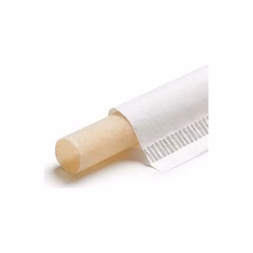 EURO STRAWS - Přírodní bambusové brčko Shakey 8x230mm, 160ks, jednotlivě baleny