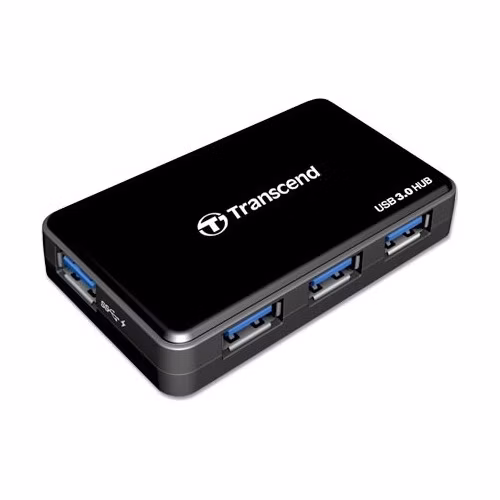Transcend USB 3.0 Hub 4-port + napájecí zdroj