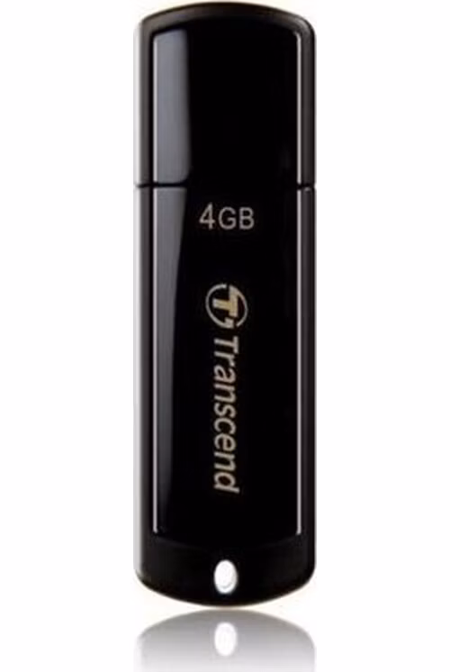 Transcend 4GB JetFlash 350, USB 2.0 flash disk, černý