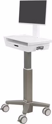 ERGOTRON CareFit™ Slim 2.0 LCD Cart, 1 Drawer (1x1)Light-Duty Medical Cart, lehký vozík , monitor, prac.plocha, šuplík
