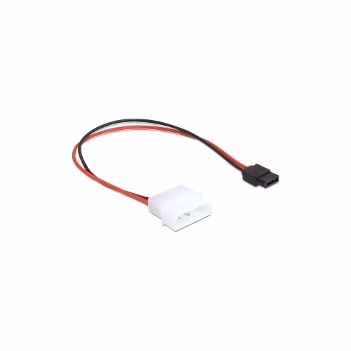 Delock napájecí adaptér IDE MOLEX na SATA napájení 6-pin