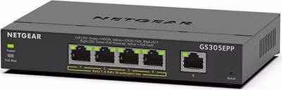 Netgear 5PT Gbit High Power PoE+ Switch