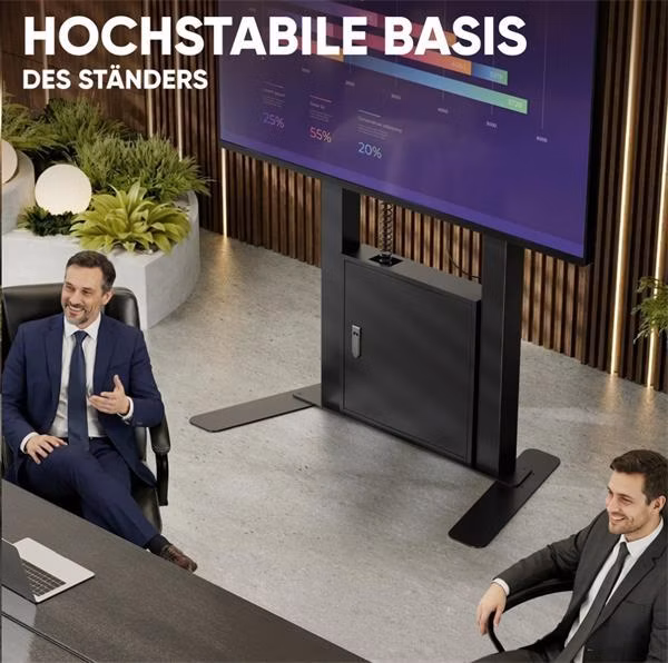 ONKRON Motorizovaný TV stojan pre televízory s uhlopriečkou 55"-100", FPRO2L-40