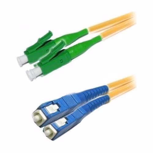 XtendLan FO patch LC/APC-SC 10m 9/125, duplex, LS0H, ultraflexibilní G.657.A1, průměr 2mm, krátký vývod