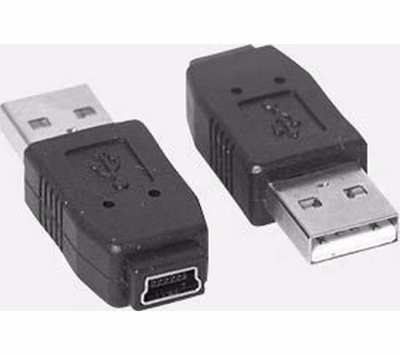 Delock Adaptér USB A/samec na USB mini B/samice