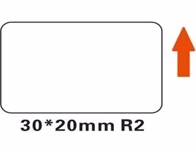 Niimbot štítky R 30x20mm 320ks White pro B21, B21S, B3S, B1