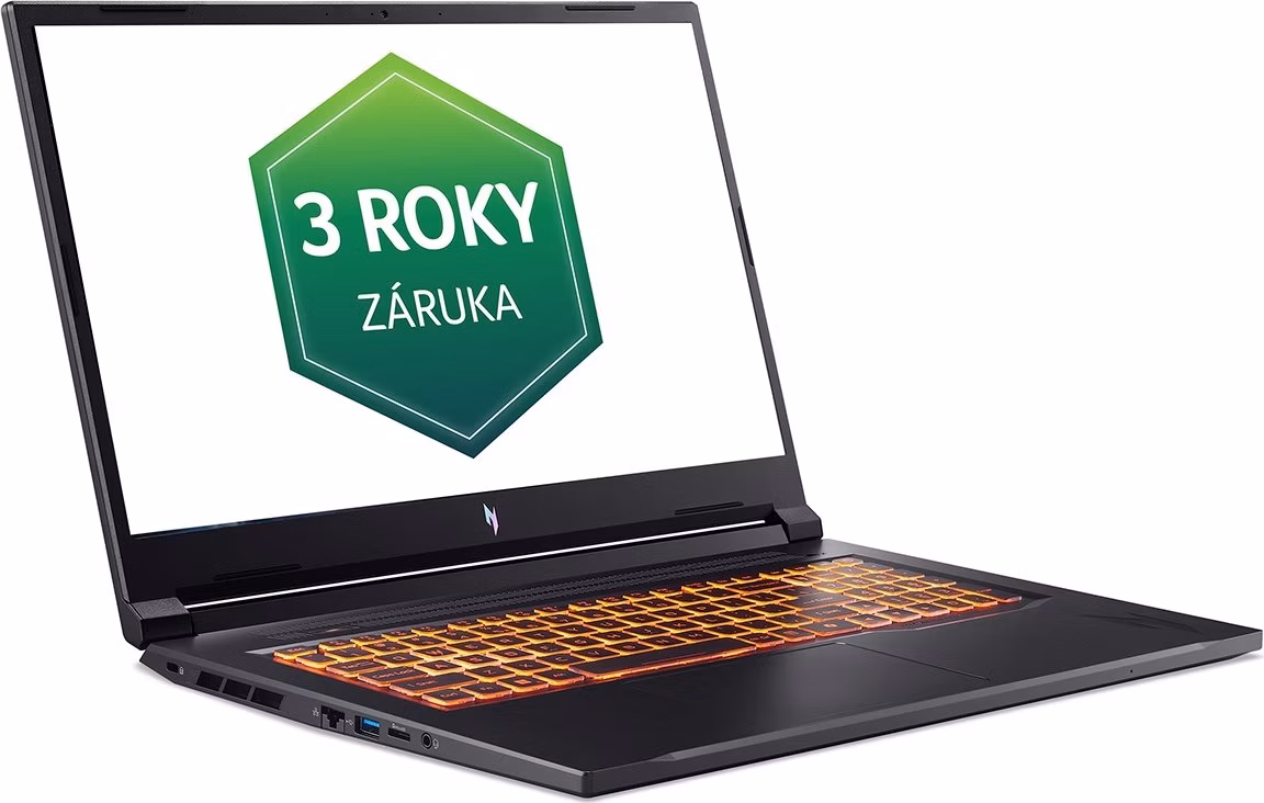 ACER NTB Nitro V 17 AI (ANV17-41-R0CS),Ryzen 7 260,17.3"FHD,16GB,1TB SSD,RTX 5060,Linux,Black
