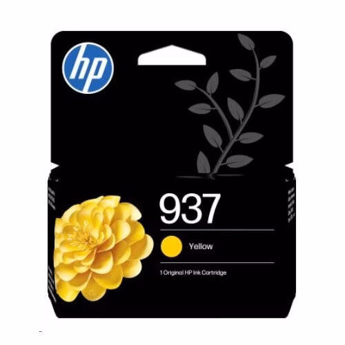 HP Ink/HP 937 Yellow Original Ink Cart