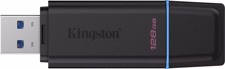 KINGSTON DataTraveler EXODIA 128GB / USB 3.2 Gen1 / černá + modrá