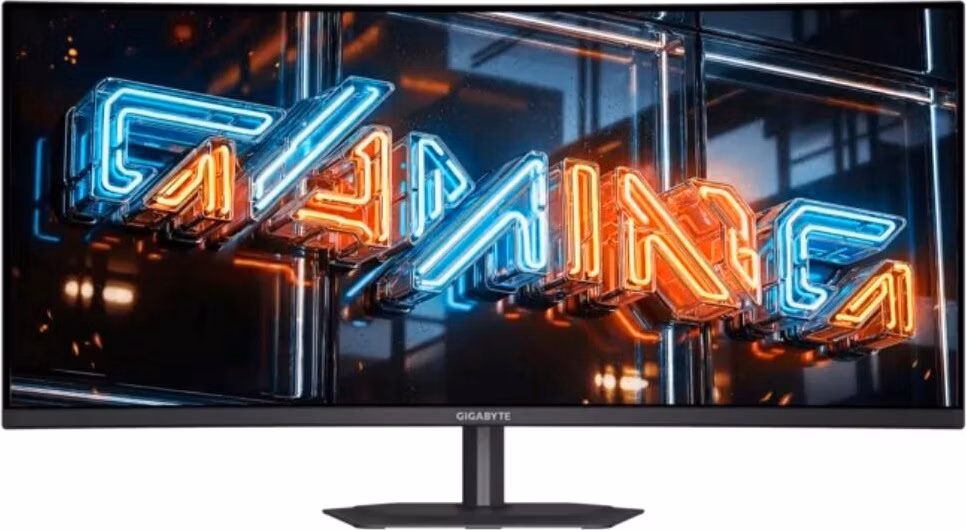 GIGABYTE LCD - 34" Gaming monitor MO34WQC36, OLED, 3440 x 1440 QHD, 360Hz, 1.5M:1, 300cd/m2, 0.03ms, 2xHDMI, 1xDP