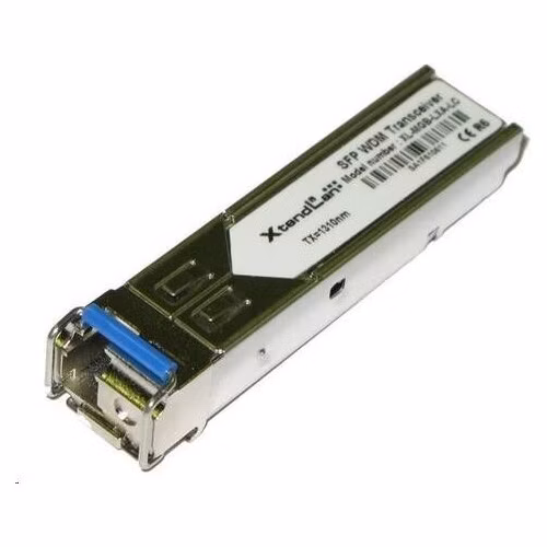 Optický SFP modul SM (1310nm/1550nm), WDM, 1,25 Gb/s, LC, 20km (HP kompatibilní)