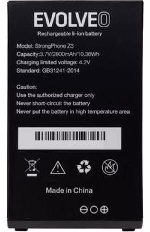 EVOLVEO orig. baterie 2800 mAh pro StrongPhone Z3