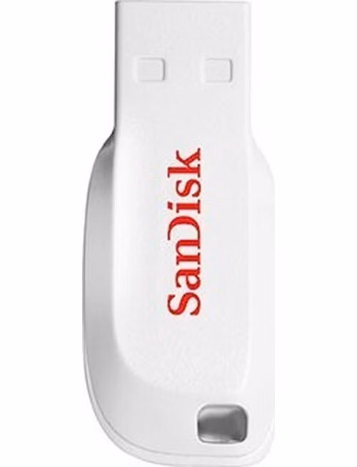 SanDisk Flash disk 16 GB Cruzer Blade, USB 2.0, biela