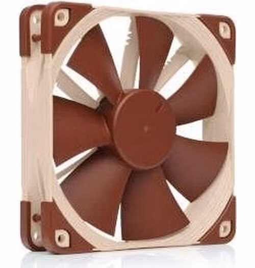 NOCTUA Ventilátor NF-F12 5V, 120mm, hnědá
